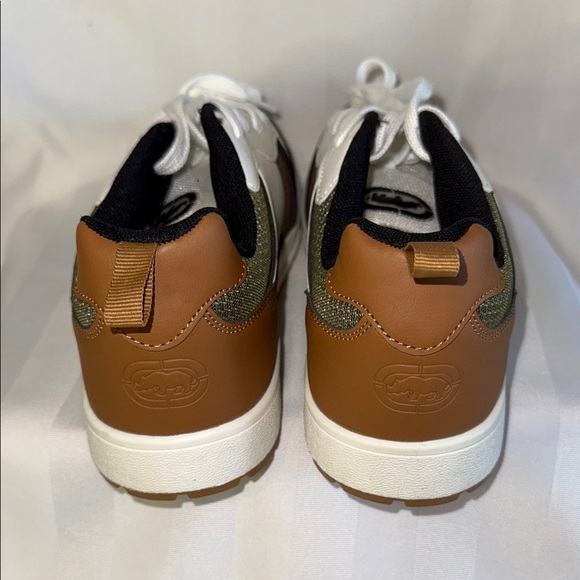 Unltd Sneakers Shoes White Brown Black Men's Size 9 - Picture 5 of 8